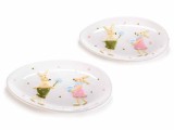 Cumpara ieftin Set 2 platouri Iepurasi Paste 20.5x14 cm, 17.5x11.5 cm