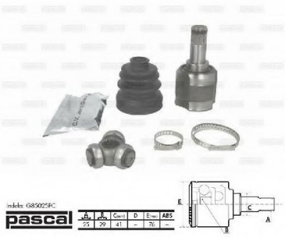 Kit cap planetara MITSUBISHI LANCER Limuzina (CS, CT0) (2000 - 2016) PASCAL G85025PC foto