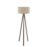 Cumpara ieftin Lampadar PWL-1059, E27 bej-nuc, 38x140 cm