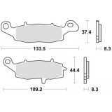 Placute Frana Fata EBC FA229 MCB682 Moto