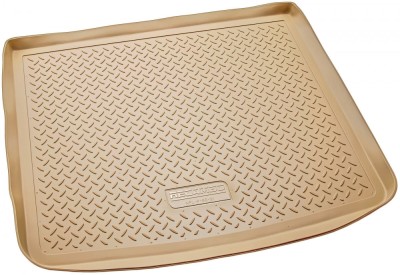 Tavita portbagaj bej din cauciuc premium pentru VW Touareg I 7L 2002-2010 foto