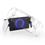 Carcasa de protectie pentru consola Sony PlayStation Portal, Policarbonat, Anti-Zgarieturi, Anti-Shock, Transparenta, 30.5脳12脳5.