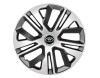Set 4 capace roti, model Raven Gri-Negru R16, Compatibile cu Toyota, Autohelix MSA