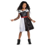 Costum Cruella de Vil pentru fete 3-4 ani 94-109 cm, Disney