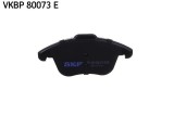 Set placute frana disc Audi Q3; Seat Alhambra; VW Passat B7, Sharan, Tiguan Motor 1.4 Tfsi, 1.4 TSI, 1.4 TSI, 1.4 TSI, lungime 155 mm, lungime 156.4
