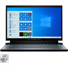 Laptop Gaming Alienware M15 R3 cu procesor Intel® Core™ i9-10980HK pana la 5.30 GHz, 15.6, Full Hd, 144Hz, 32GB, 4TB SSD (2x 2TB PCIe M.2 SSD) RAID0 [
