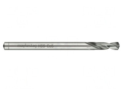 Burghiu Metal 4.5mm 80mm Oțel Rapid Cobalt HSS-E foto