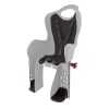 Scaun Bicicleta Copii Spate Gri-Negru, max 22kg, Centura Reglabila, Montare Inclusa, Omologat TUV EN14344