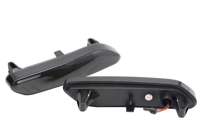 Set lampa semnalizare laterala MINI COUNTRYMAN (R60), 2012-04.2017; PACEMAN (R61), 03.2013-2017, dynamic indicator; LED; fumuriu; TUNING,