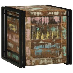 vidaXL Cufere de Depozitare 50 x 50 x 50 cm Lemn masiv recuperat