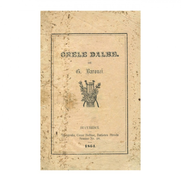 G. Baronzi, Orele Dalbe, 1864