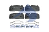 SAMPA 096.1820 set placute frana,frana disc