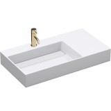 Lavoar pentru blat Archi 75 CM White