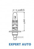 Bec 12v h1 55 w night breaker silver +100% osram UNIVERSAL Universal #6, Array