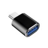 Adaptor Conversie USB 3.0 la USB Type-C, USB-A, USB-C Negru