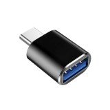 Adaptor Conversie USB 3.0 la USB Type-C, USB-A, USB-C Negru