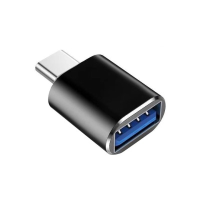 Adaptor Conversie USB 3.0 la USB Type-C, USB-A, USB-C Negru foto