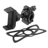 Suport telefon pentru bicicleta, cu elastic, rotire 360 grade, 109559