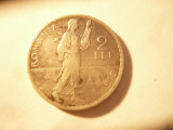 Moneda 2 lei 1910 Carol I , argint , cal.F.Buna