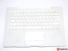 Palmrest + Touchpad DEFECT cu tastatura DEFECTA, fara panglica, Apple Macbook A1181 825-7048-B #22822 foto