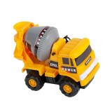 Betoniera de jucarie pentru copii, Galben, 21 x 11 x 18 cm, Plastic, Oem