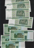 Belarus 100 ruble 2000 unc pret pe bucata