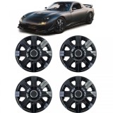 Set de 4 capace Tenzo-R II de 16 inch, lucios, pentru jante din otel Performance AutoTuning