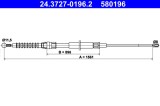 ATE 24.3727-0196.2 Cablu, frana de parcare