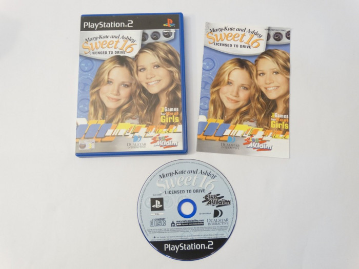 Joc Sony Playstation 2 - PS2 - Mary Kate and Ashley Sweet 16 Licensed to Drive