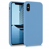 Husa pentru Apple iPhone X / iPhone XS, Silicon, Albastru, 42495.188, Carcasa
