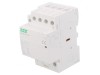 Contactor 4-poli 63A 24V NO IP20