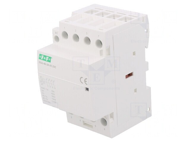 Contactor 4-poli 63A 24V NO IP20