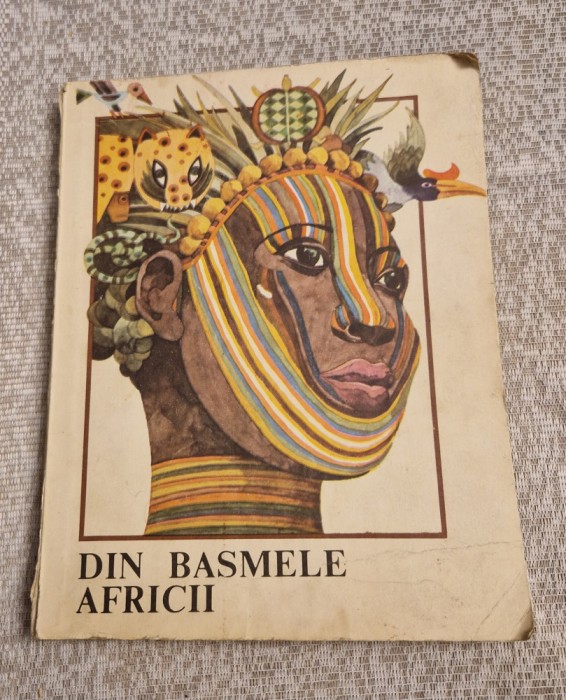 Din basmele Africii ilustratii Val Munteanu