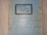 CURS DE LITURGICA SPECIALA, ANUL 4 *** CCA 1940 * CAIET DE CURSURI, SCRIS OLOGRAF