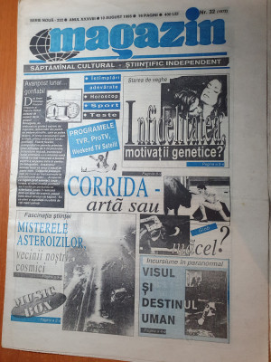 ziarul magazin 10 august 1995- articol despre jack nichoison foto