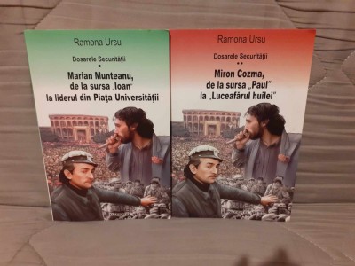 MARIAN MUNTEANU/MIRON COZMA DOSARELE SECURITATII-RAMONA URSU (2 VOL) foto