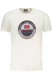 Cumpara ieftin Norway Tricou barbati, din bumbac, Regular fit, Alb, M