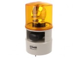 Semnalizator Luminos și Acustic 24VDC Sirenă și Lumină Rotativă