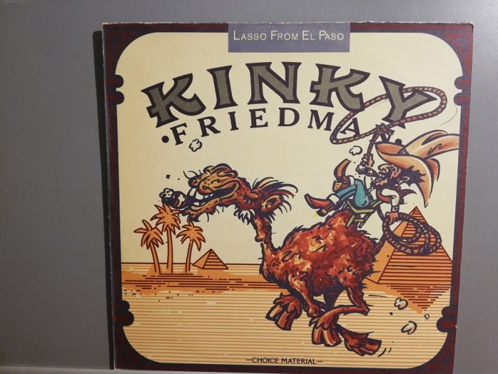 Kinky Friedman &ndash; Lasso From El Paso (1976/CBS/Holland) - VINIL/Impecabil