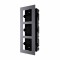 Panou frontal pentru 3 module videointerfon modular Hikvision DS-KD-ACF3;