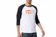 Tricou Reebok CrossFit Sticker Rip Raglan Tee EC1488 alb foto