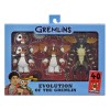 Gremlins Action Figures Evolution of a Gremlin 40th Anniversary Box Set 18 cm, Neca