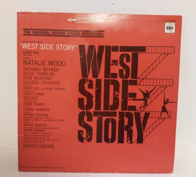 Disc vinil - Leonard Bernstein &amp;ndash; West Side Story (The Original Sound Track Recording), CBS foto