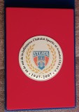 QW8 - placheta - Clubul sportiv Steau Bucuresti 60 ani - 2007