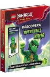 Descopera aventurile ninja. Caiet de activitati si ghid ninja + minifigurina Lloyd