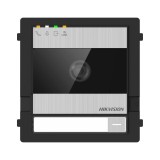 Post exterior videointerfon Hikvision DS-KD7003EY-IME2/A, 2-Wire HD, camera 2MP, unghi 133, IR, audio bidirectional