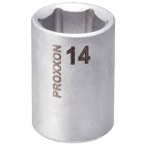 Proxxon 23729 - Capat cheie tubulara cu profil hexagonal interior 6 laturi 14 mm 1/4 inch
