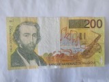 Belgia 200 Francs 1994 Rara