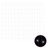 Instalatie lumini tip perdea 300 LED alb rece 3x3 m 8 functii