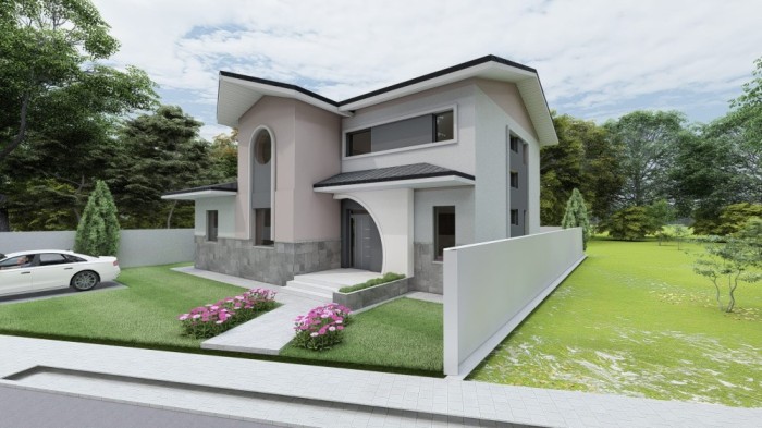 Casa in constructie + teren